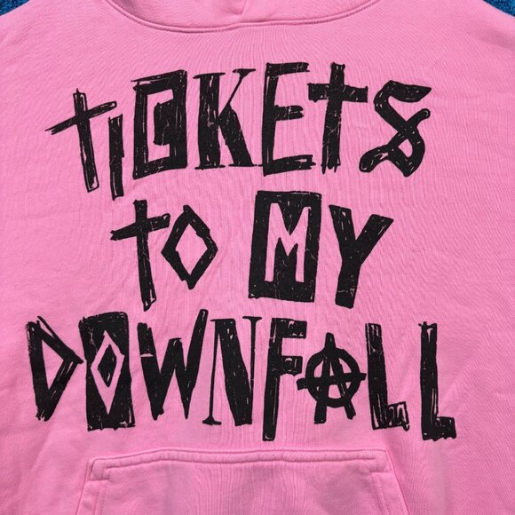 Machine Gun Kelly Tickets to my Downfall Warped 25 Hoodie XL - Picture 2 of 4
